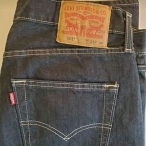 Levi's 501s 33x34 Dark Wash